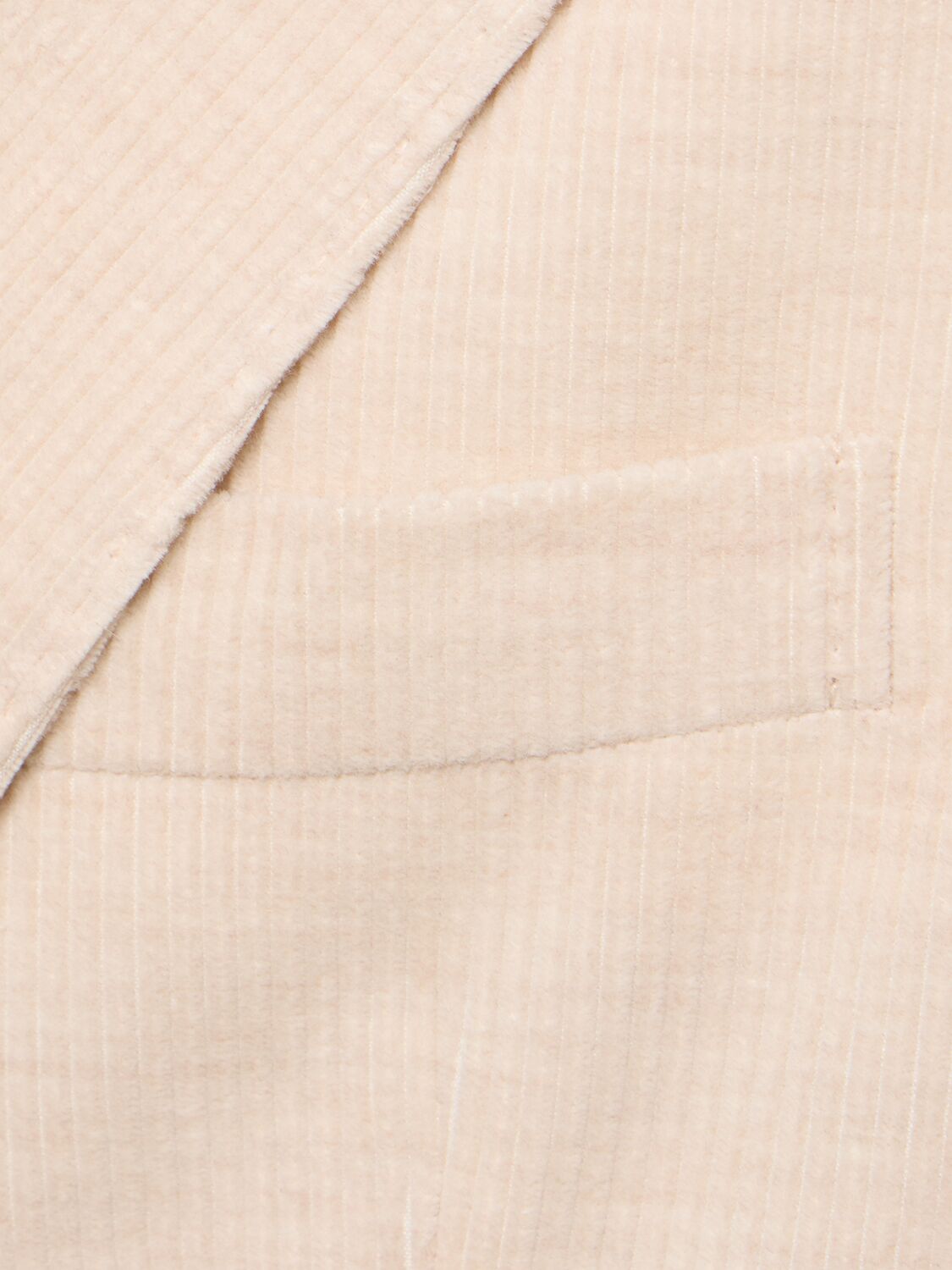 Shop Brunello Cucinelli Deconstructed Cotton & Cashmere Blazer In Beige