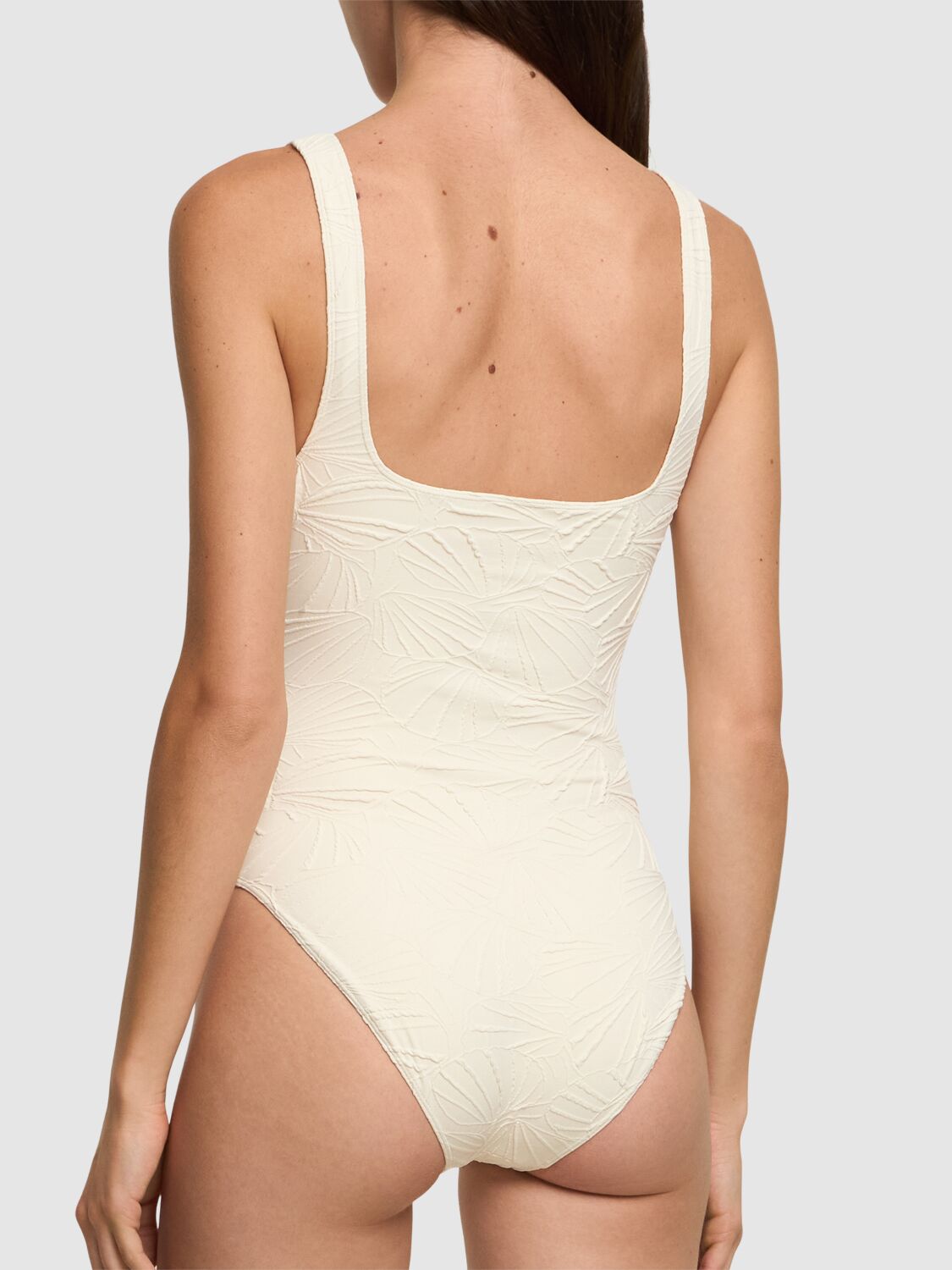 Shop Loulou Studio Apollon One-piece Swimsuit In Ivory