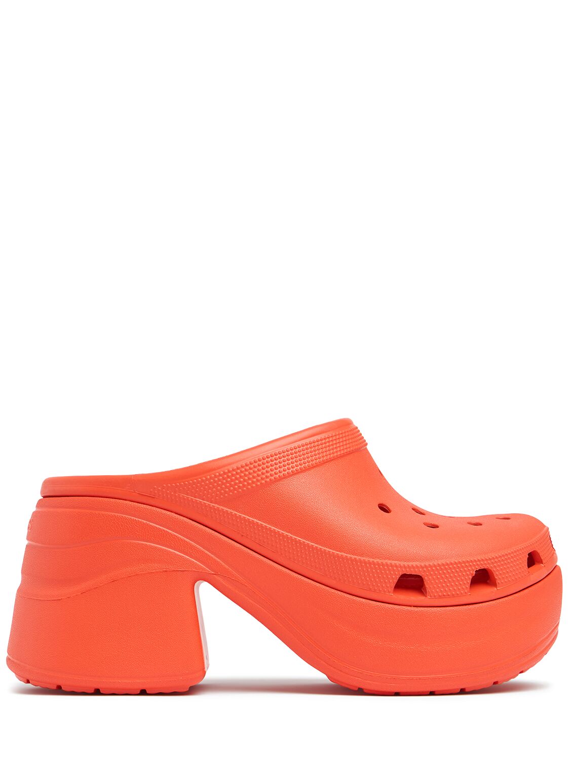 Shop Crocs Classic Siren Clogs In Lava