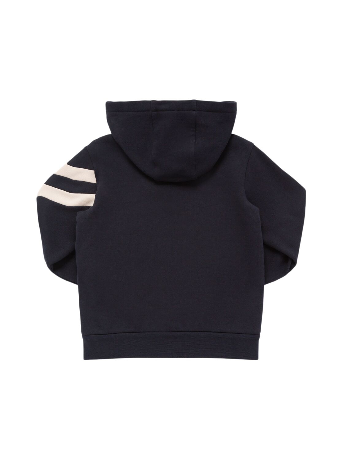 Shop Moncler Cotton Fleece Sweatshirt & Sweatpants In Midnight Blue