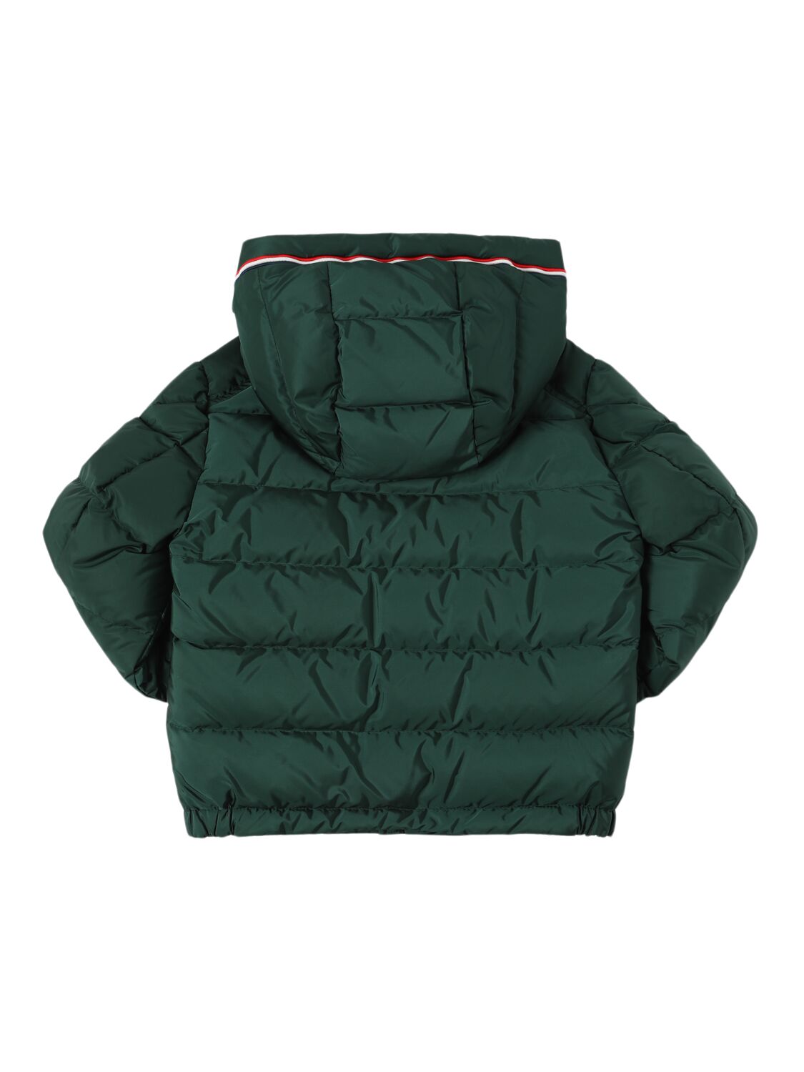 Shop Moncler Merary Nylon Down Jacket In Leaf Green