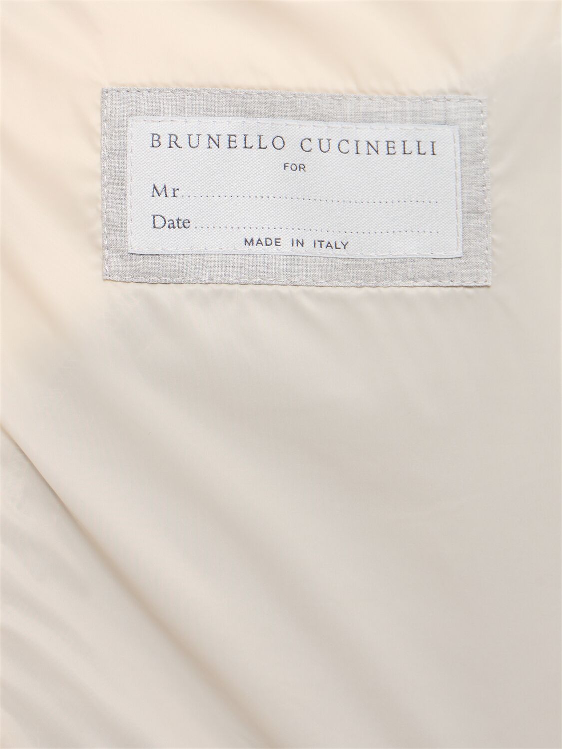 Shop Brunello Cucinelli Wr Padded Vest In Navy