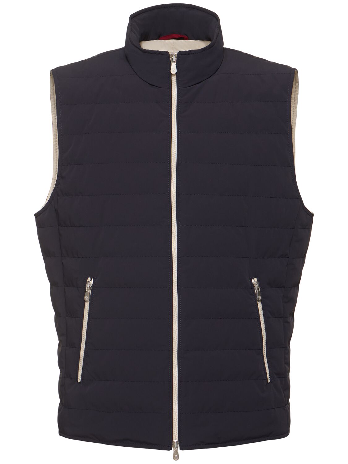 Shop Brunello Cucinelli Wr Padded Vest In Navy