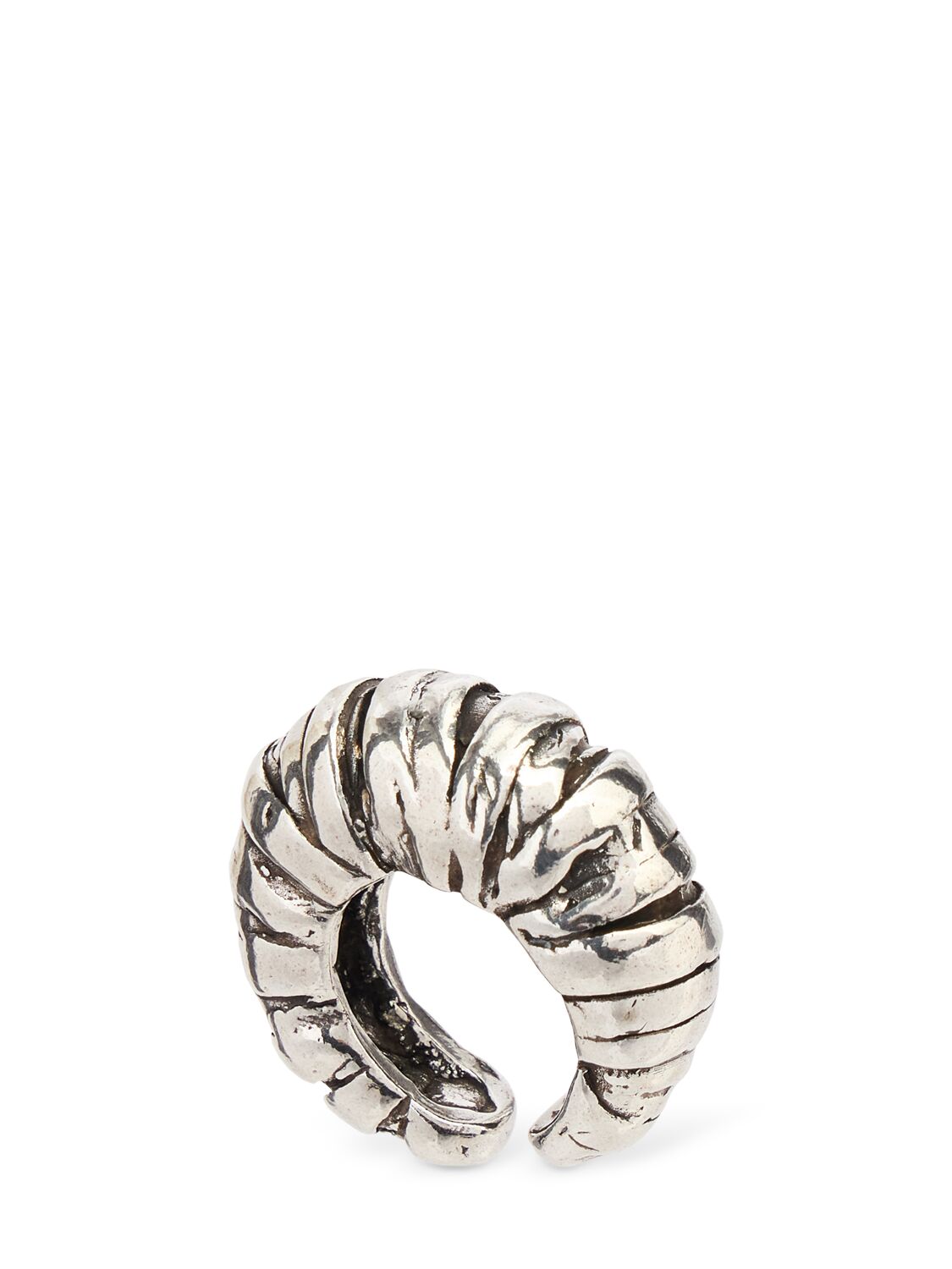 Paola Sighinolfi Wrap Chunky Ring In Silver