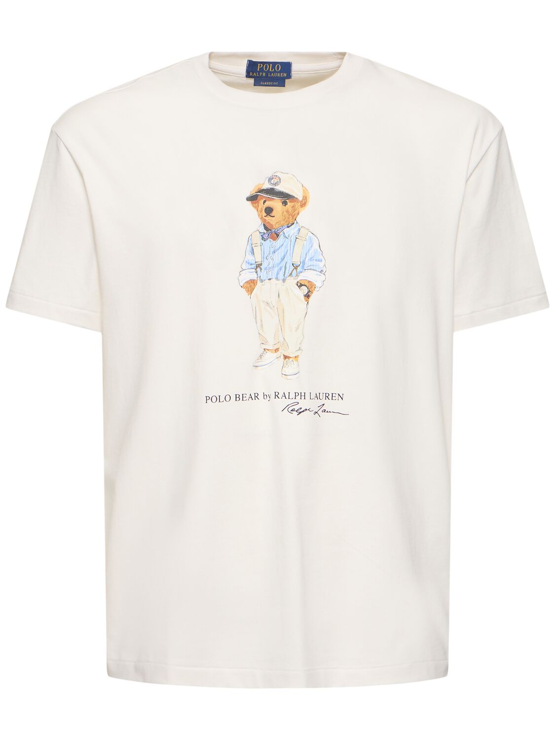 POLO RALPH LAUREN BEAR PRINTED T-SHIRT