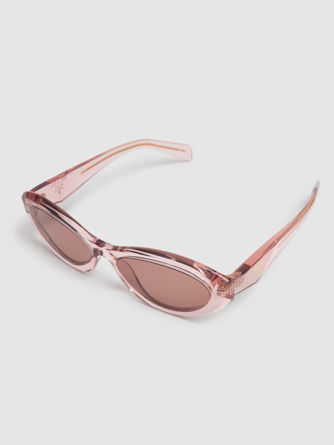 PRADA ROUND ACETATE SUNGLASSES 