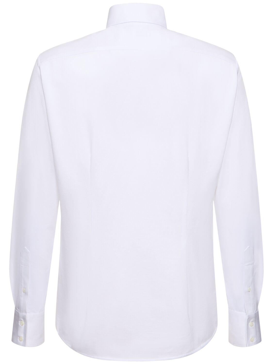 Shop Brunello Cucinelli Cotton Jersey Shirt In White