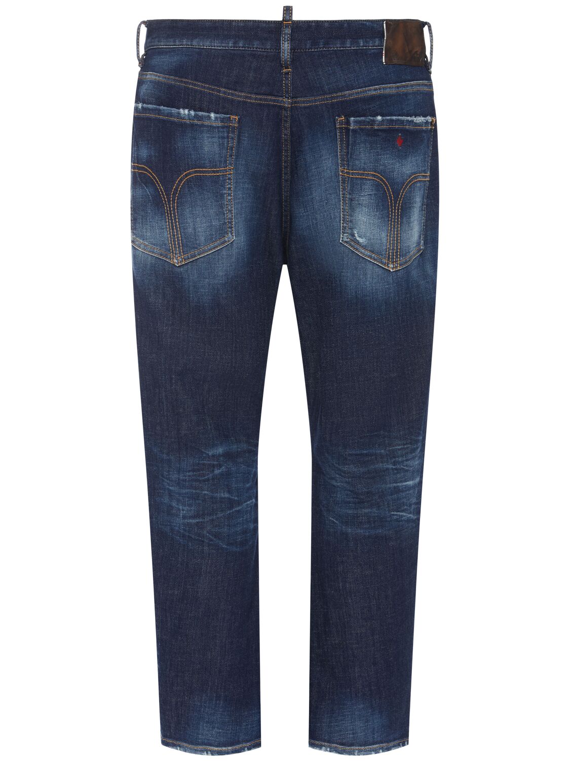 Shop Dsquared2 Bro Jeans In Navy