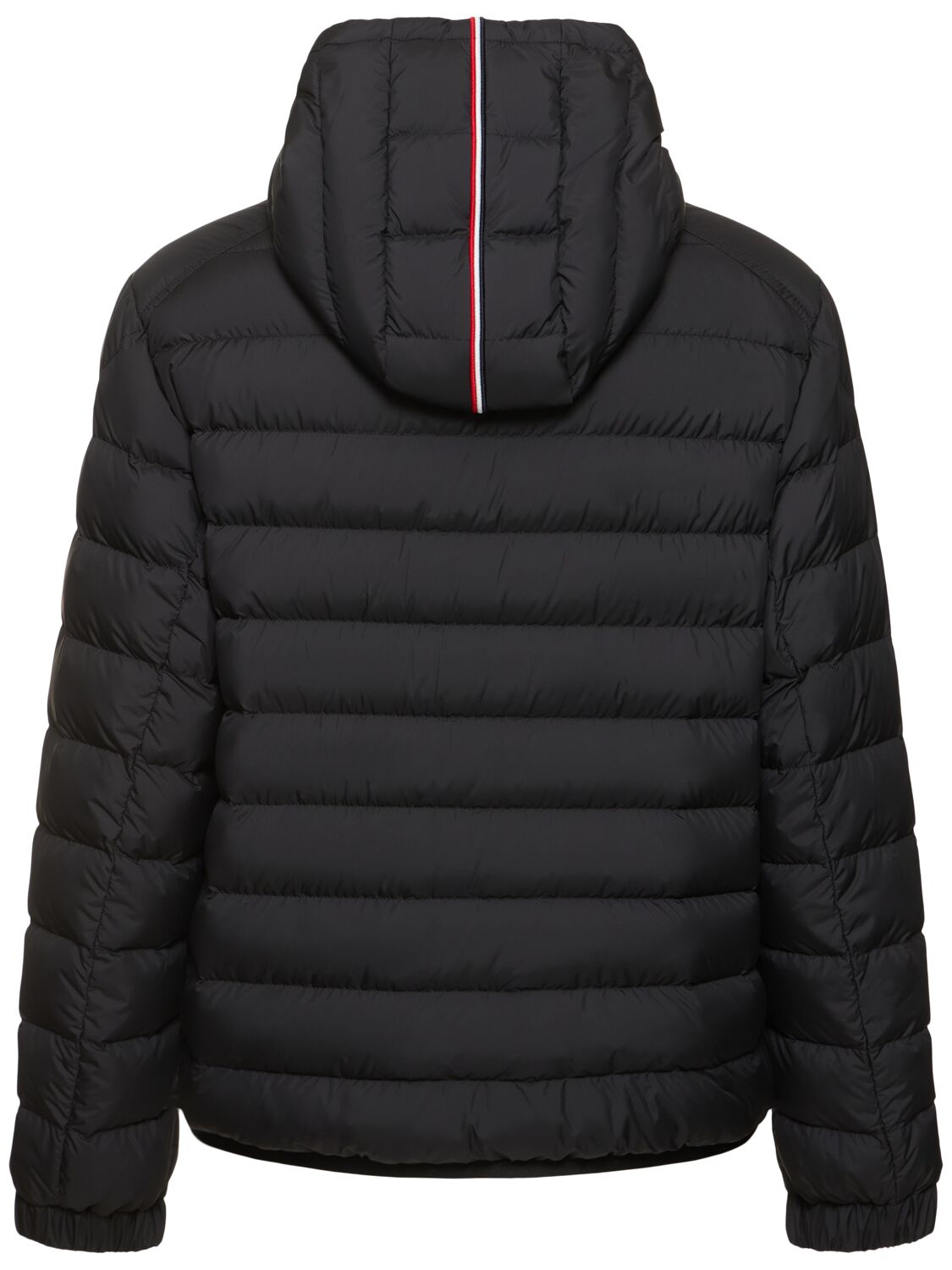 Shop Moncler Glarey Tech Down Jacket In Black