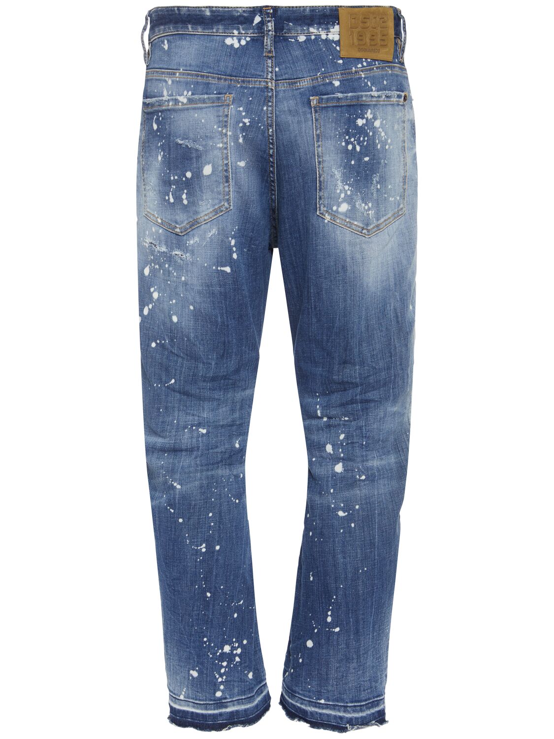 Shop Dsquared2 Bro Jeans In Navy