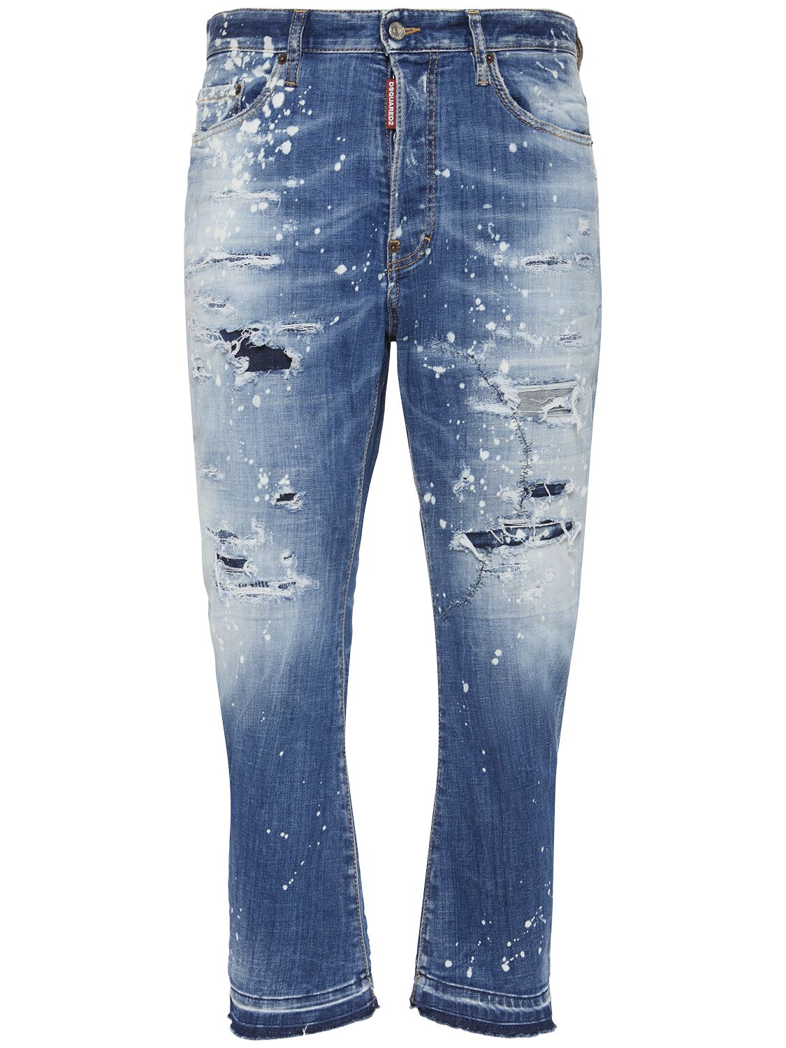 Shop Dsquared2 Bro Jeans In Navy