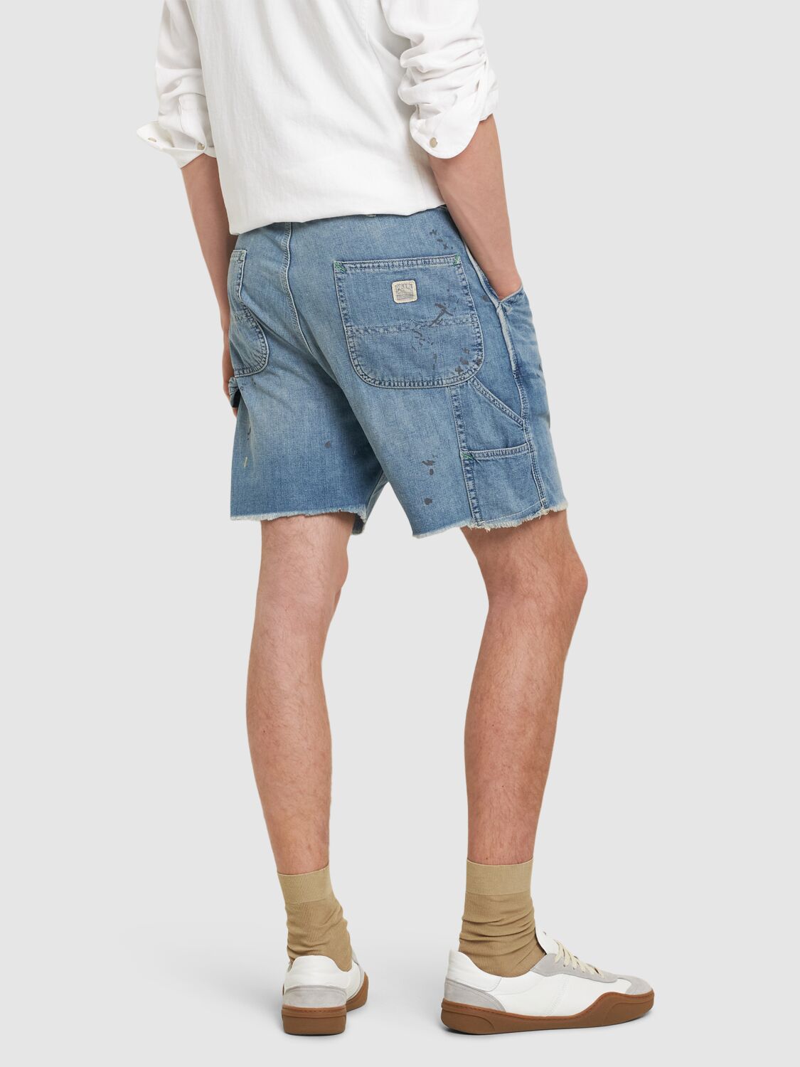 Shop Polo Ralph Lauren Denim Shorts In Wiscasset V2