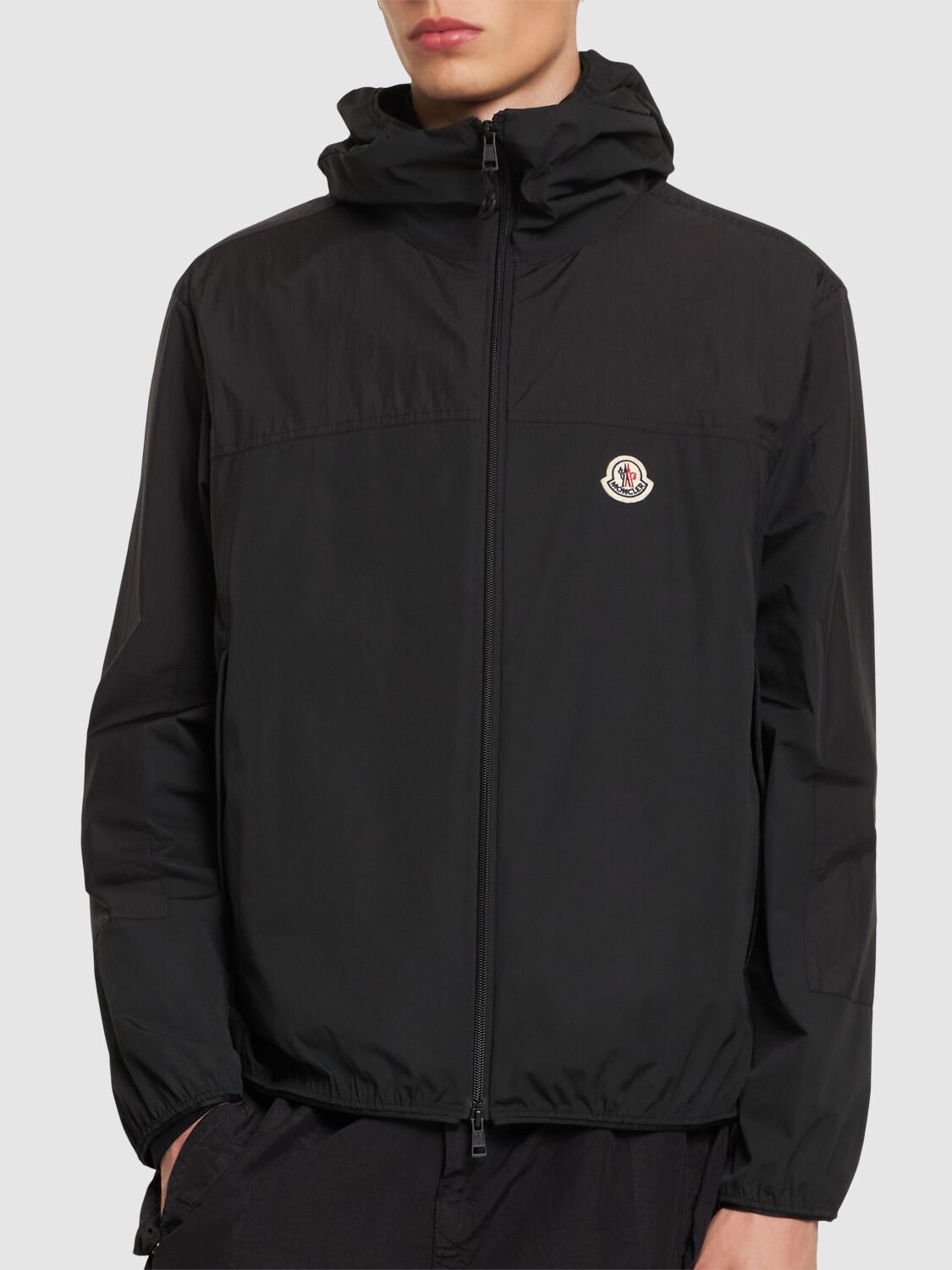 Shop Moncler Kona Tech Jacket In Black