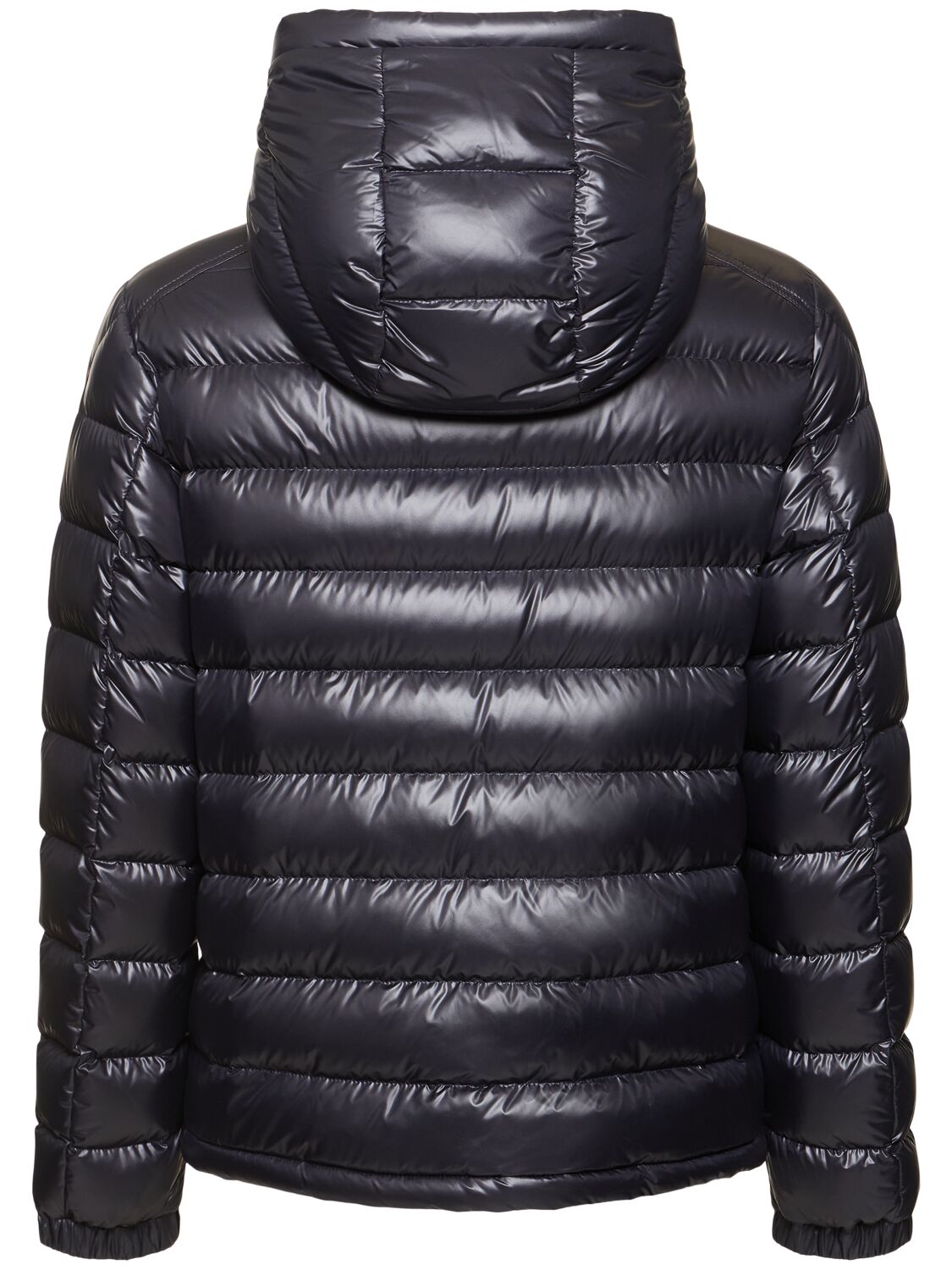 Shop Moncler Besines Light Weight Tech Down Jacket In Midnight Blue