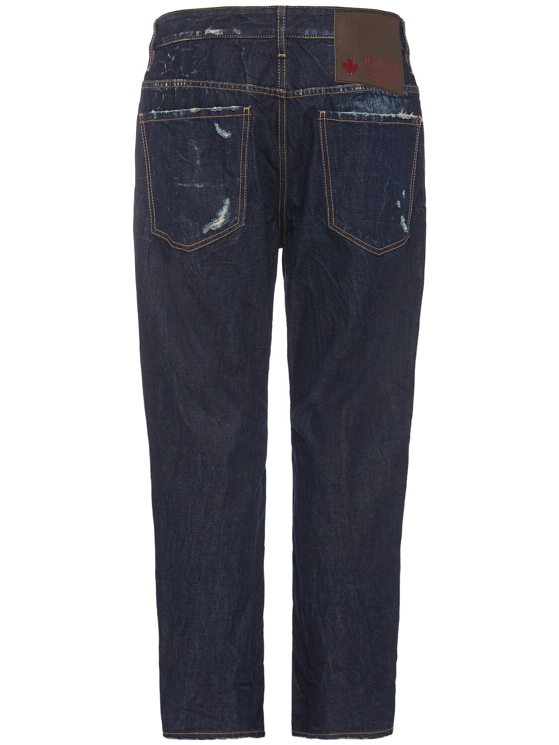 Shop Dsquared2 Bro Jeans In Navy