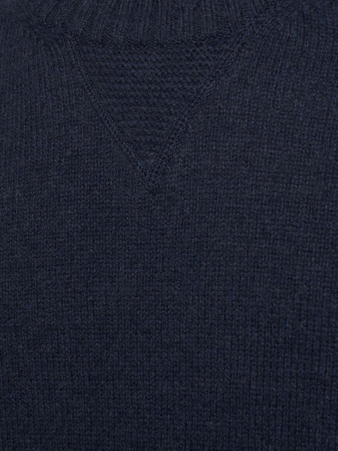 Shop Dsquared2 Wool & Cashmere Crewneck Sweater In Blue