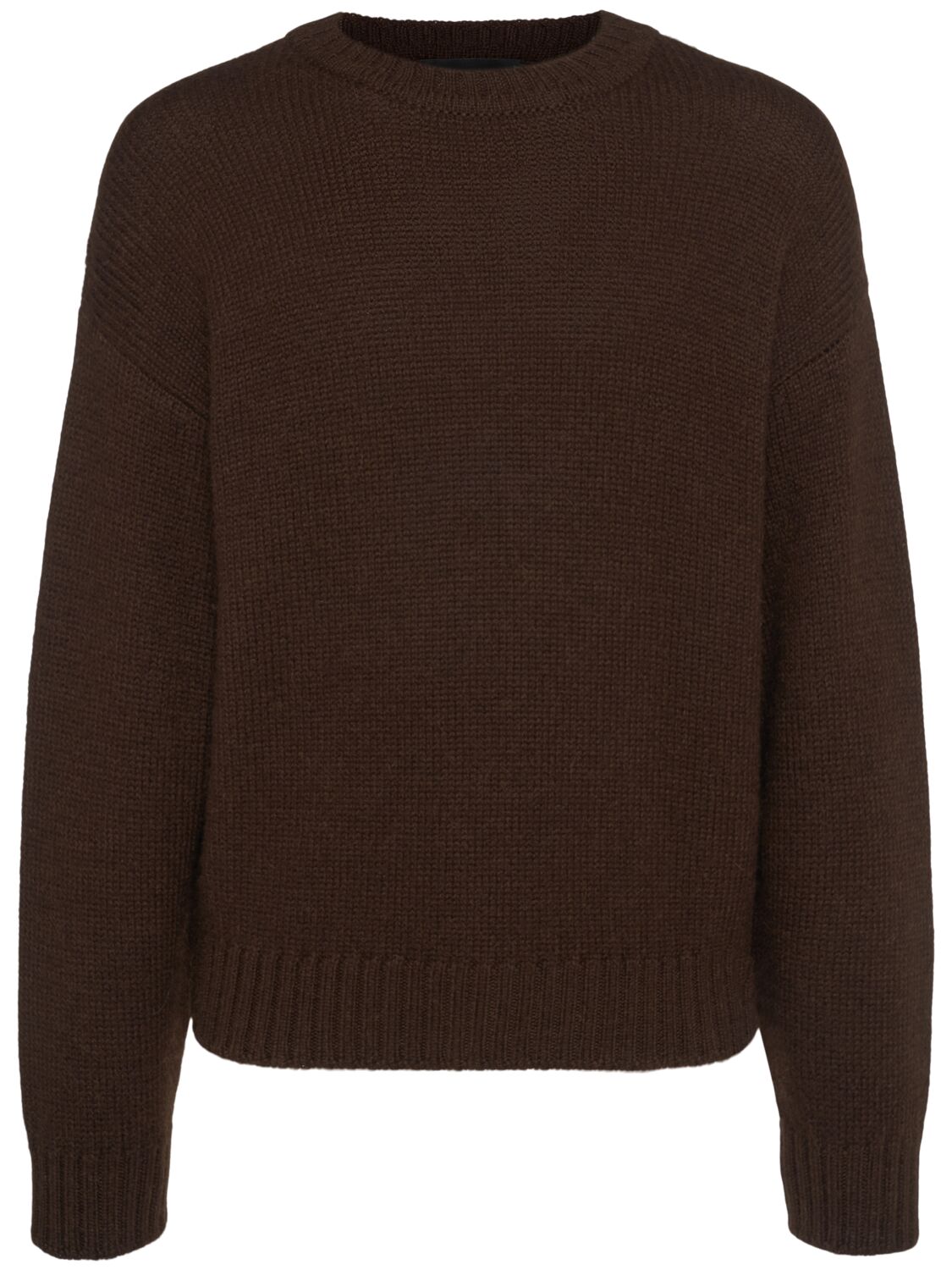 Dsquared2 Alpaca Sweater In Brown