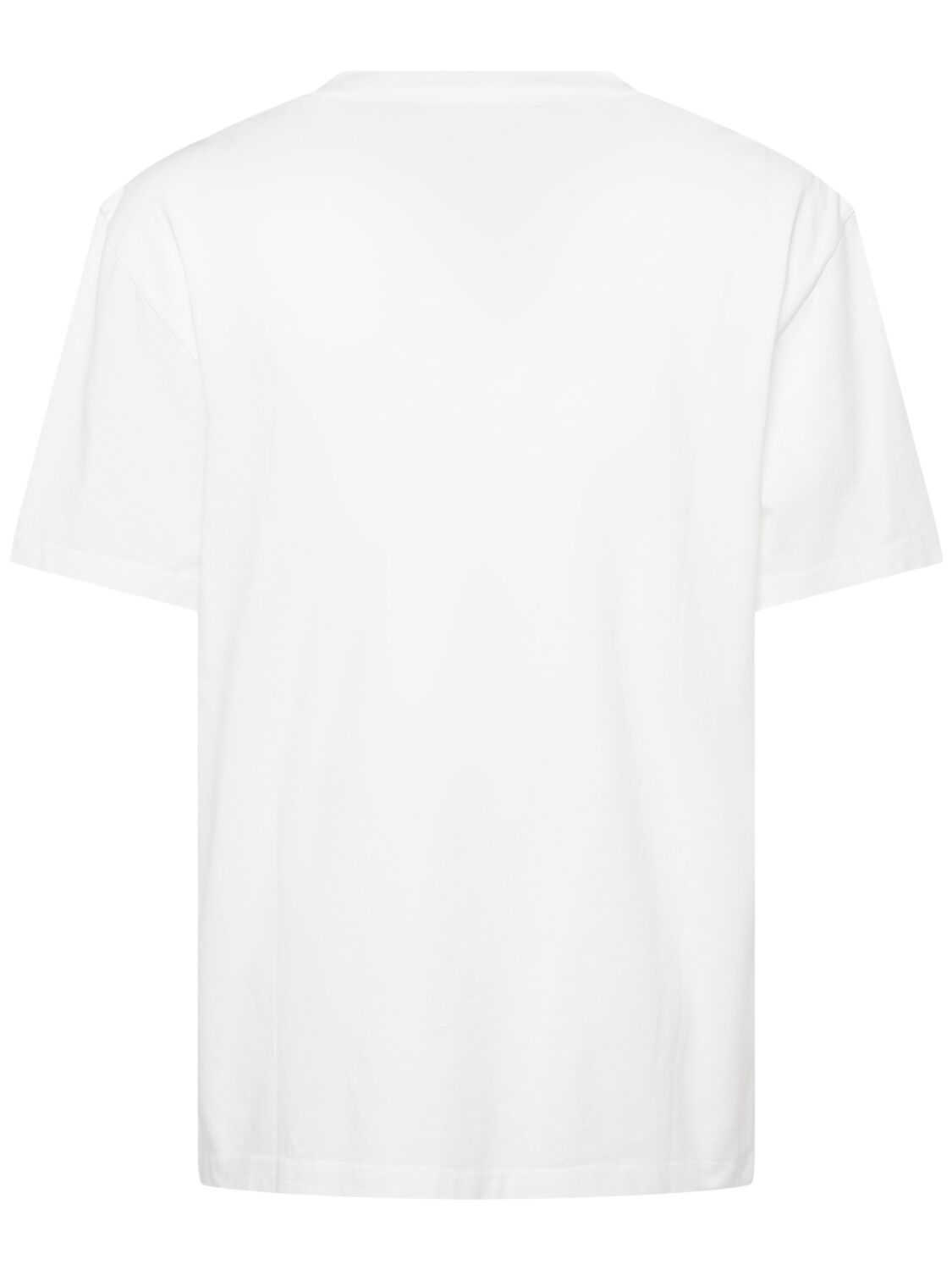 Shop Dsquared2 Regular Fit Logo Cotton T-shirt In White