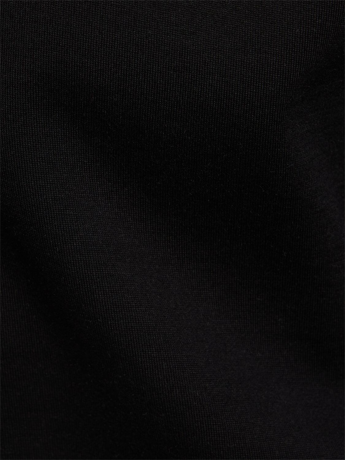 Brunello Cucinelli Long Sleeved Drawstring Hoodie In Black