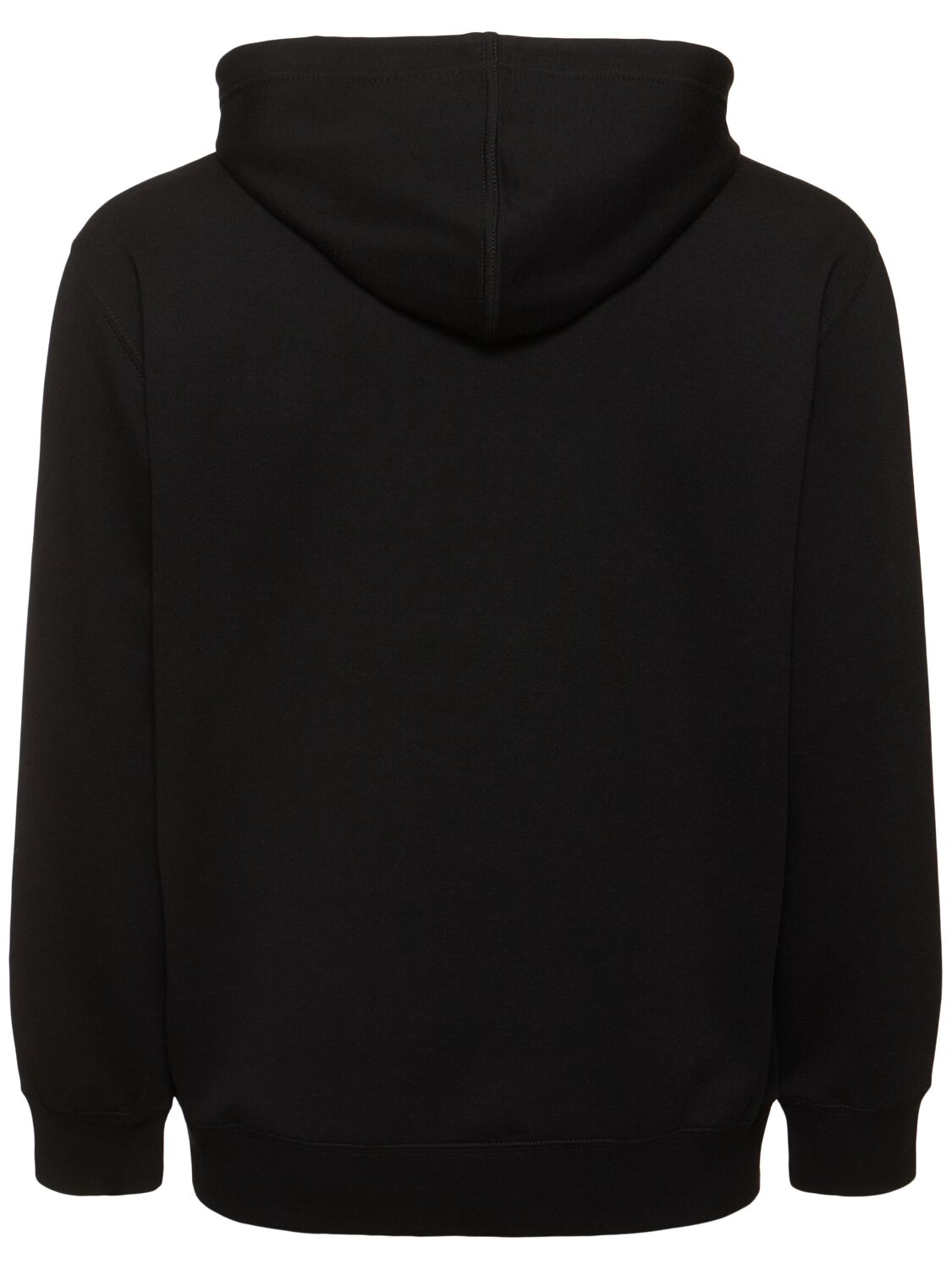 Brunello Cucinelli Long Sleeved Drawstring Hoodie In Black