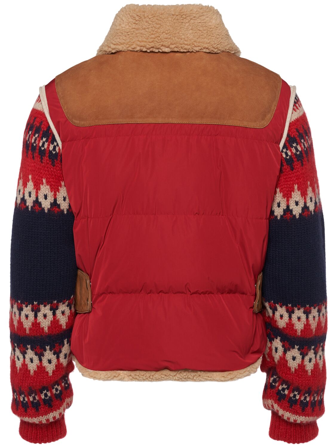 Shop Dsquared2 Canadian Down Kaban Jacket In Ruby