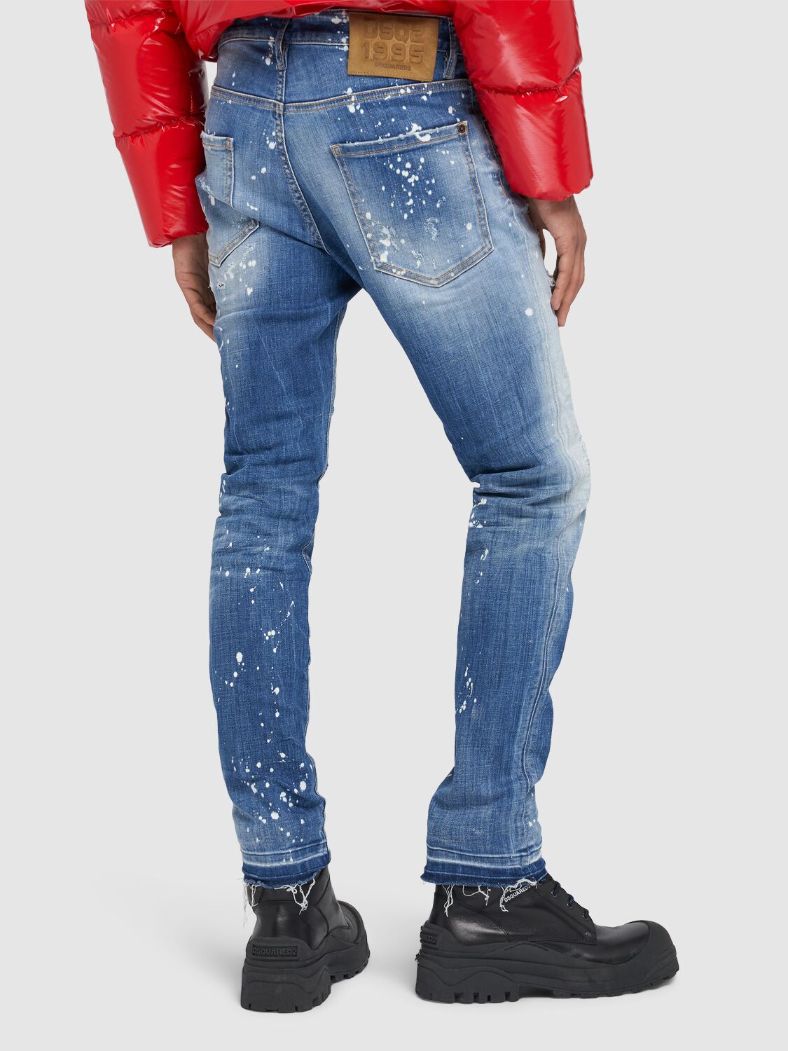 Shop Dsquared2 Cool Guy Jeans In Navy