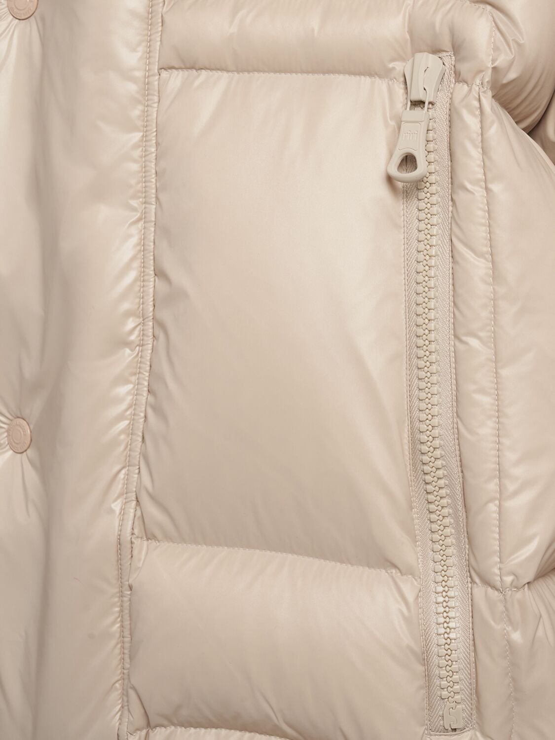 Shop Dsquared2 Kaban Down Jacket In Beige