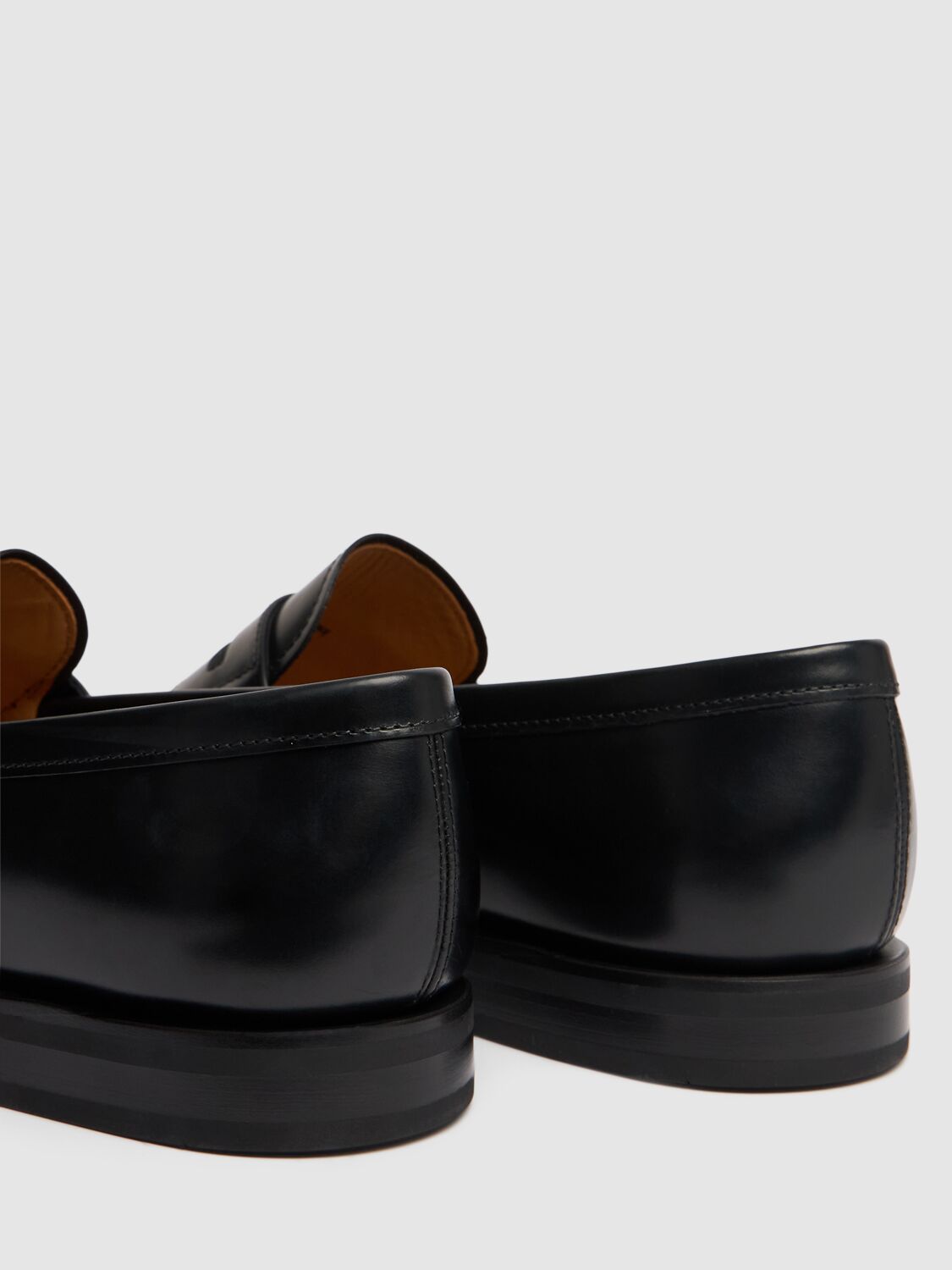 Shop Church's Gateshead Leather Loafers In Black