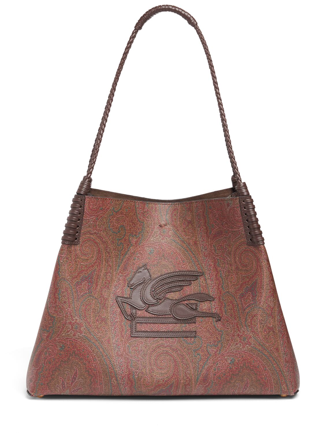 Etro Medium Libra Arnica Shoulder Bag In Brown