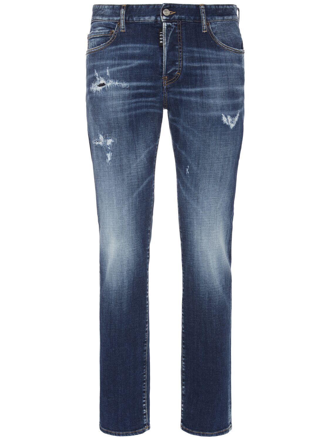 Dsquared2 Regular Denim Jeans In Navy