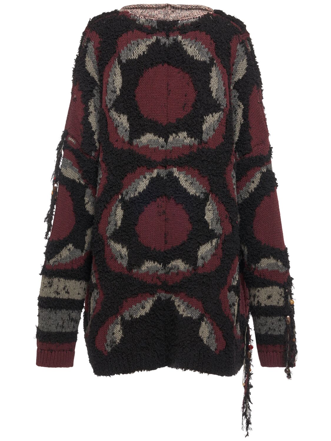 Shop Etro Wool Blend Cardigan In Multicolor