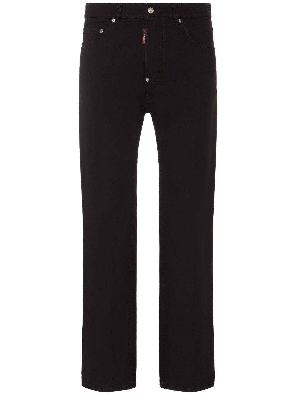 Dsquared2 642 Cotton Pants In Black