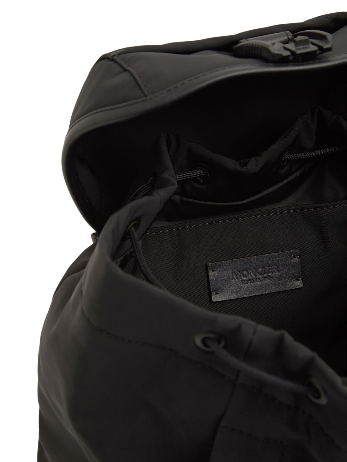 Shop Moncler Trick Tech Backpack In Black