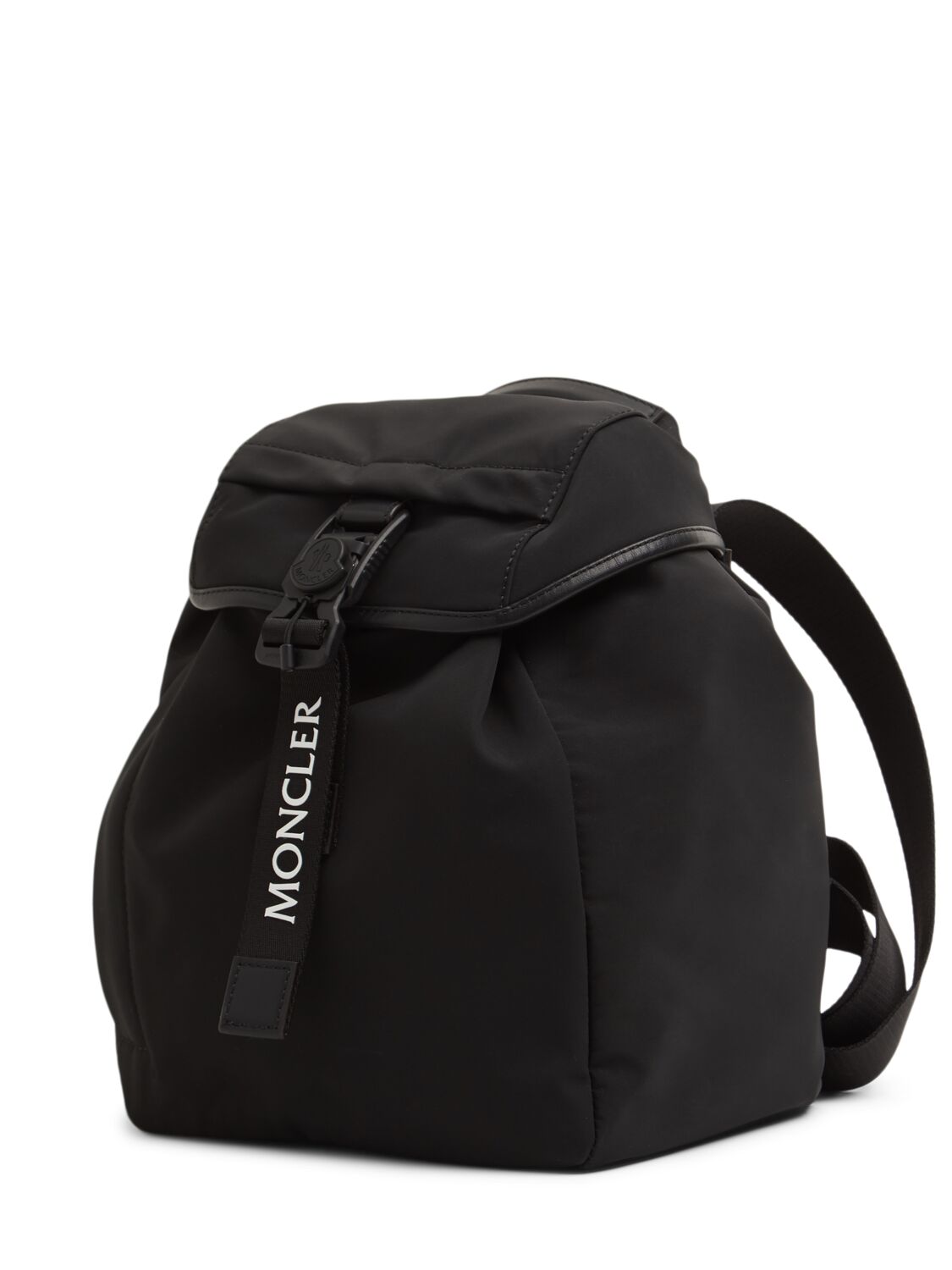 Shop Moncler Trick Tech Backpack In Black