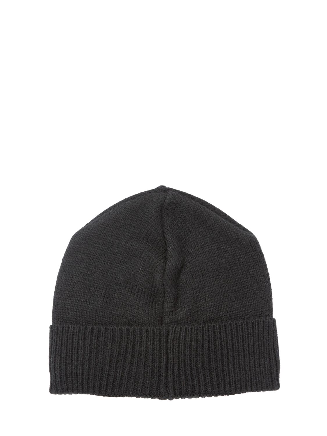 Shop Diesel Poly Knit Beanie W/logo In Black