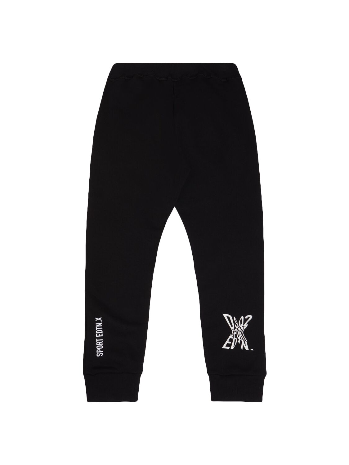 Shop Dsquared2 Cotton Sweatpants In Black