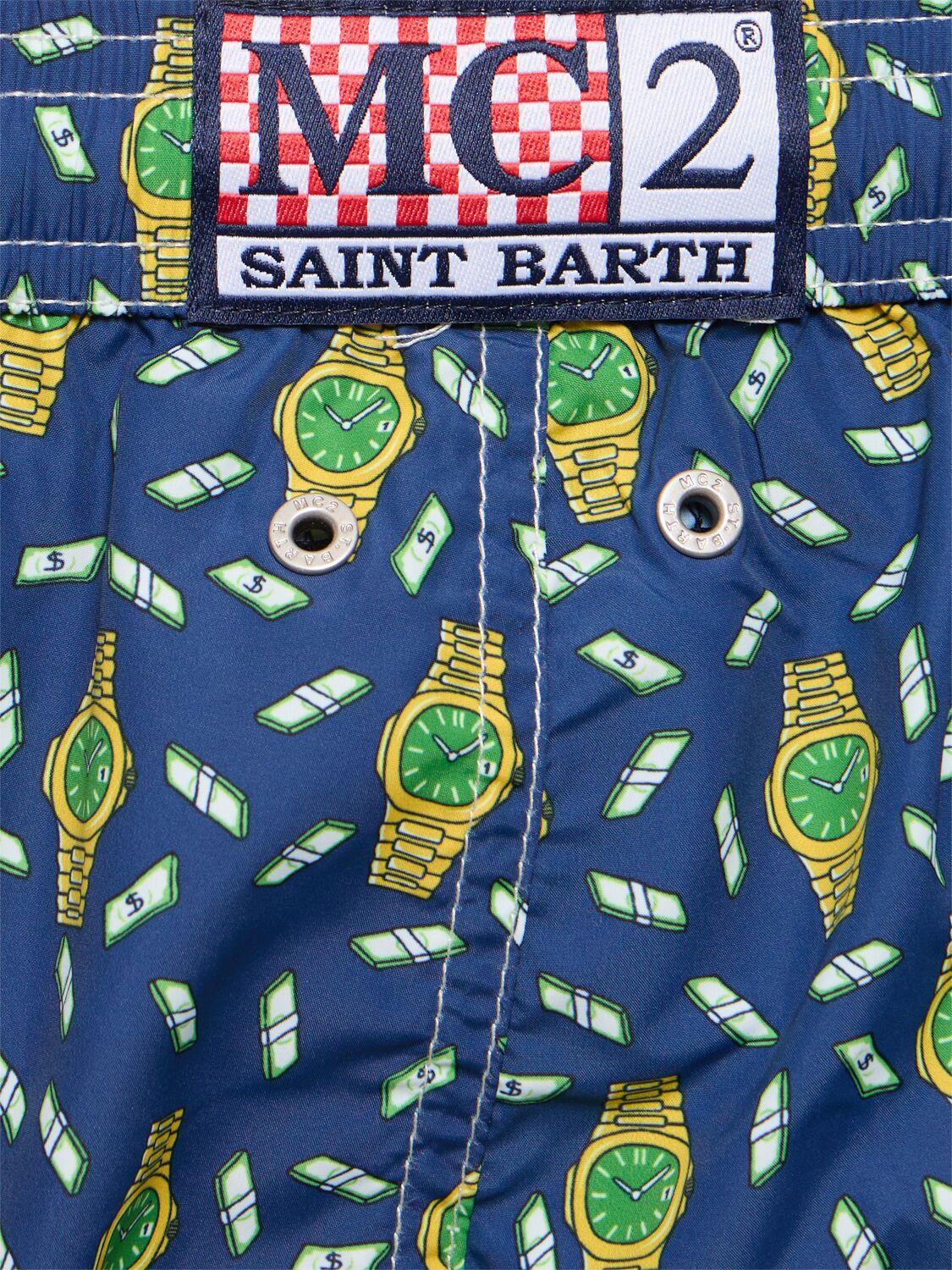 MC2 SAINT BARTH HOUR MONEY PRINT ULTRALIGHT SWIM SHORTS 