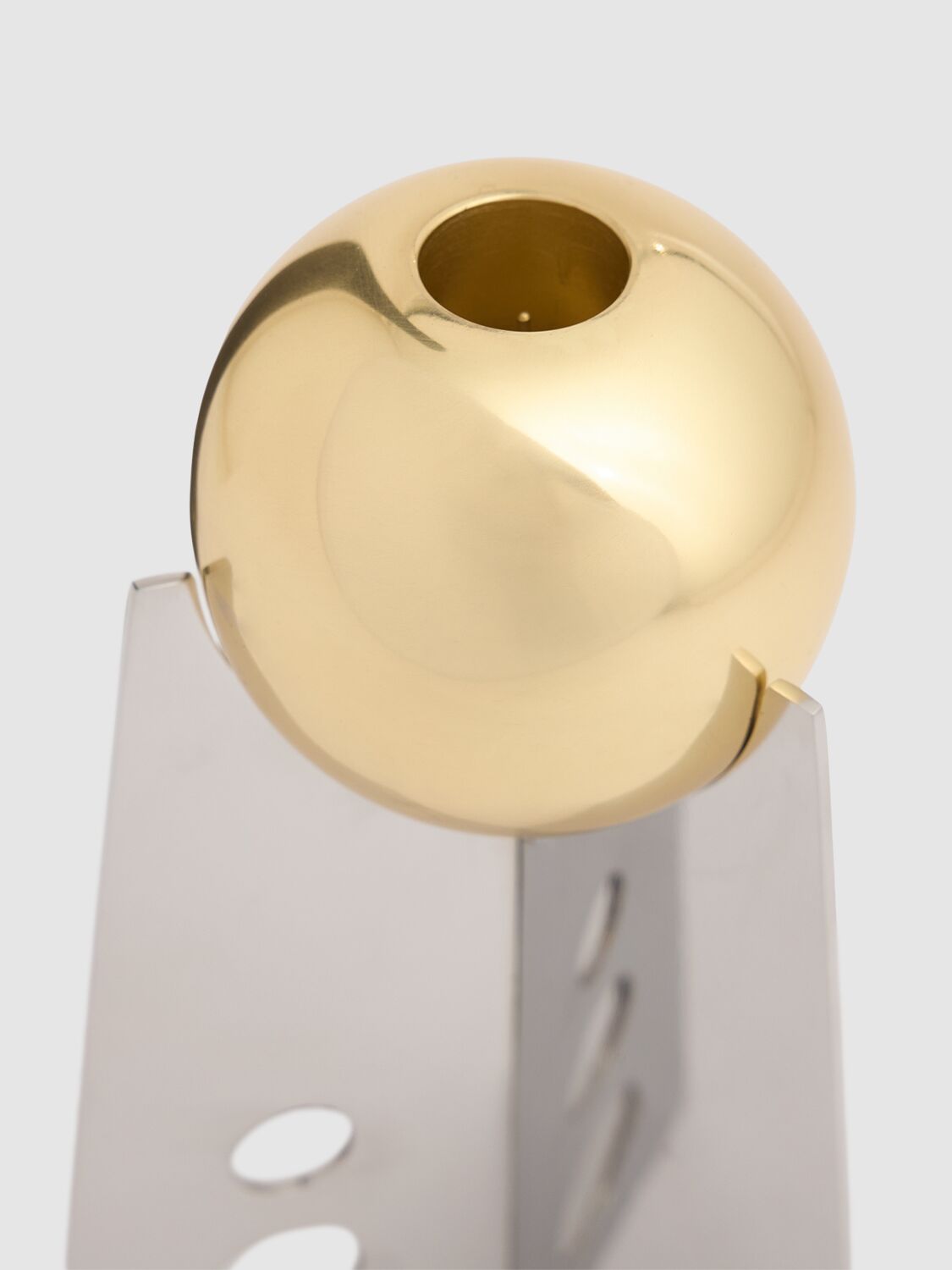 Jonathan Adler Lightning Candle Holder In Gold