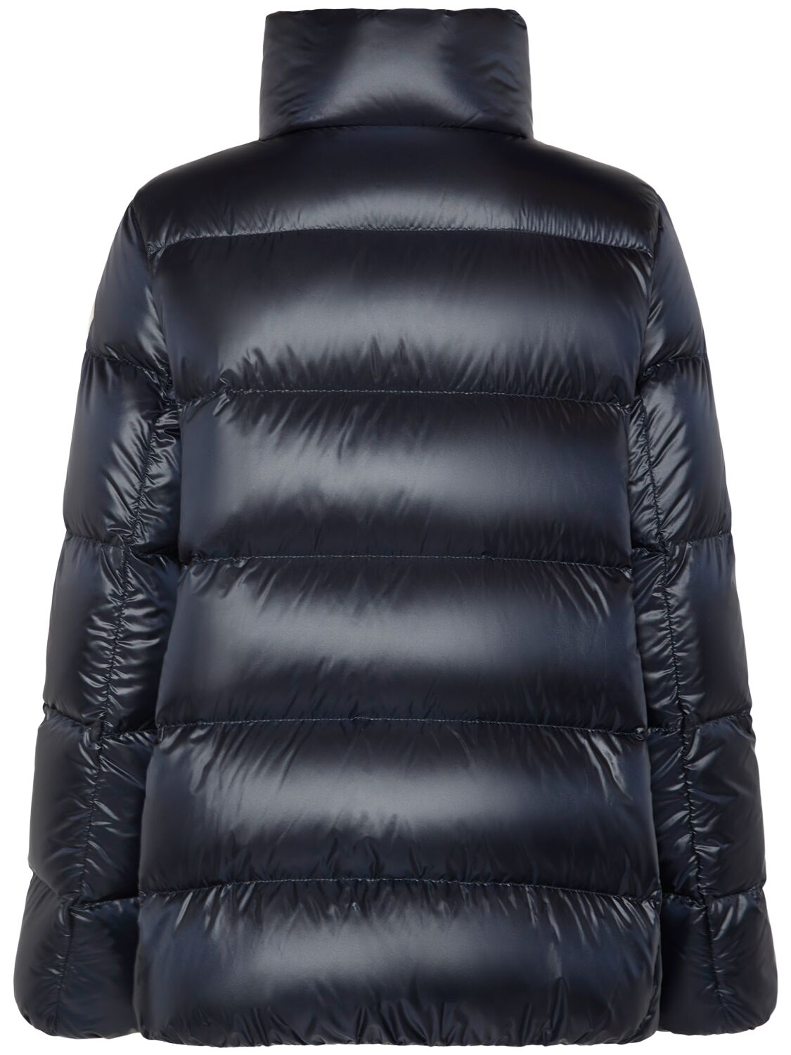 Shop Moncler Cochevis Nylon Down Short Jacket In Navy