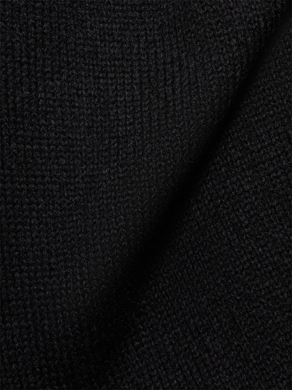 Shop Jil Sander High Neck Knit Vest In Black