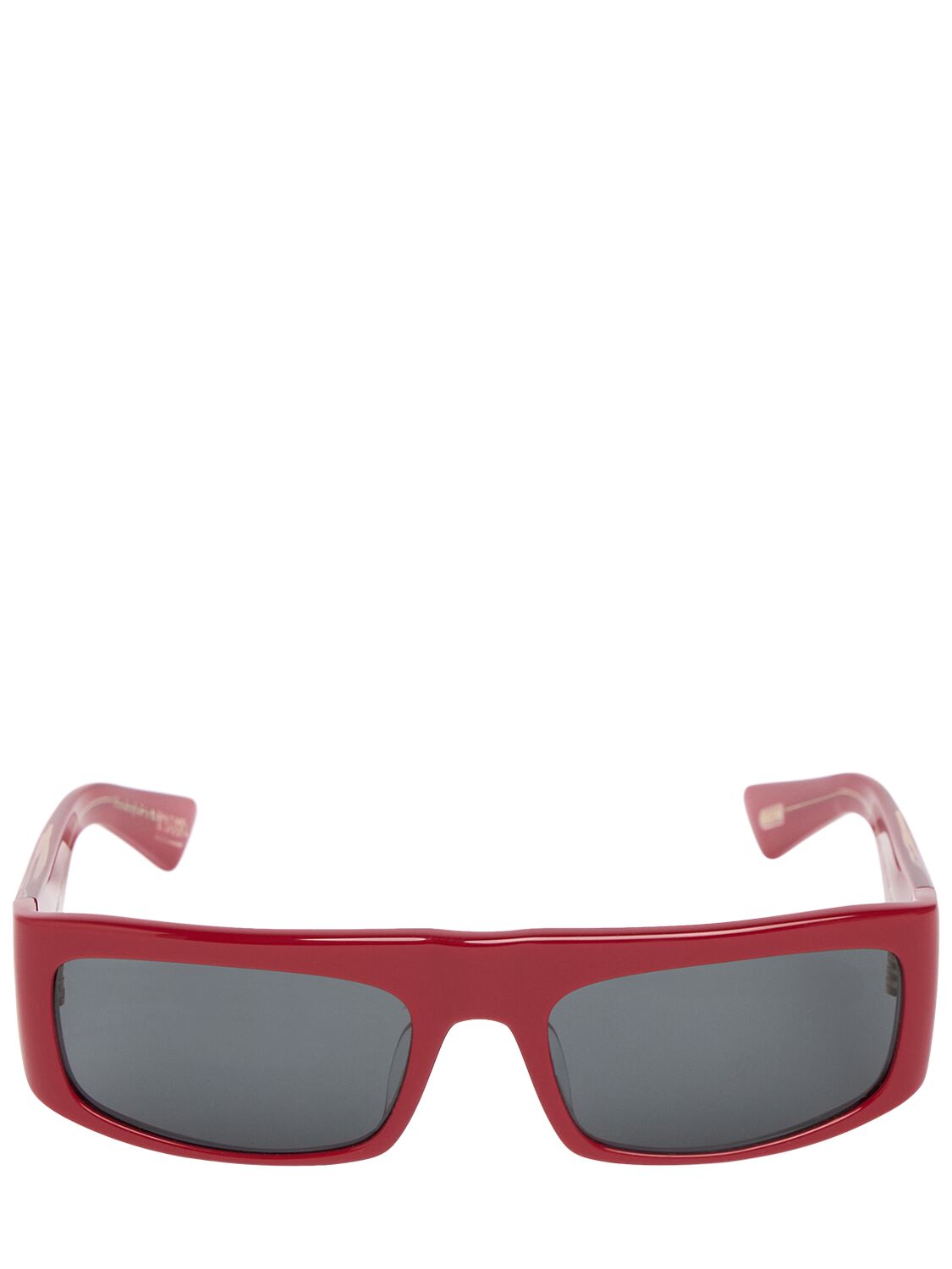 Khaite X Oliver Peoples Sunglasses In Red/grey