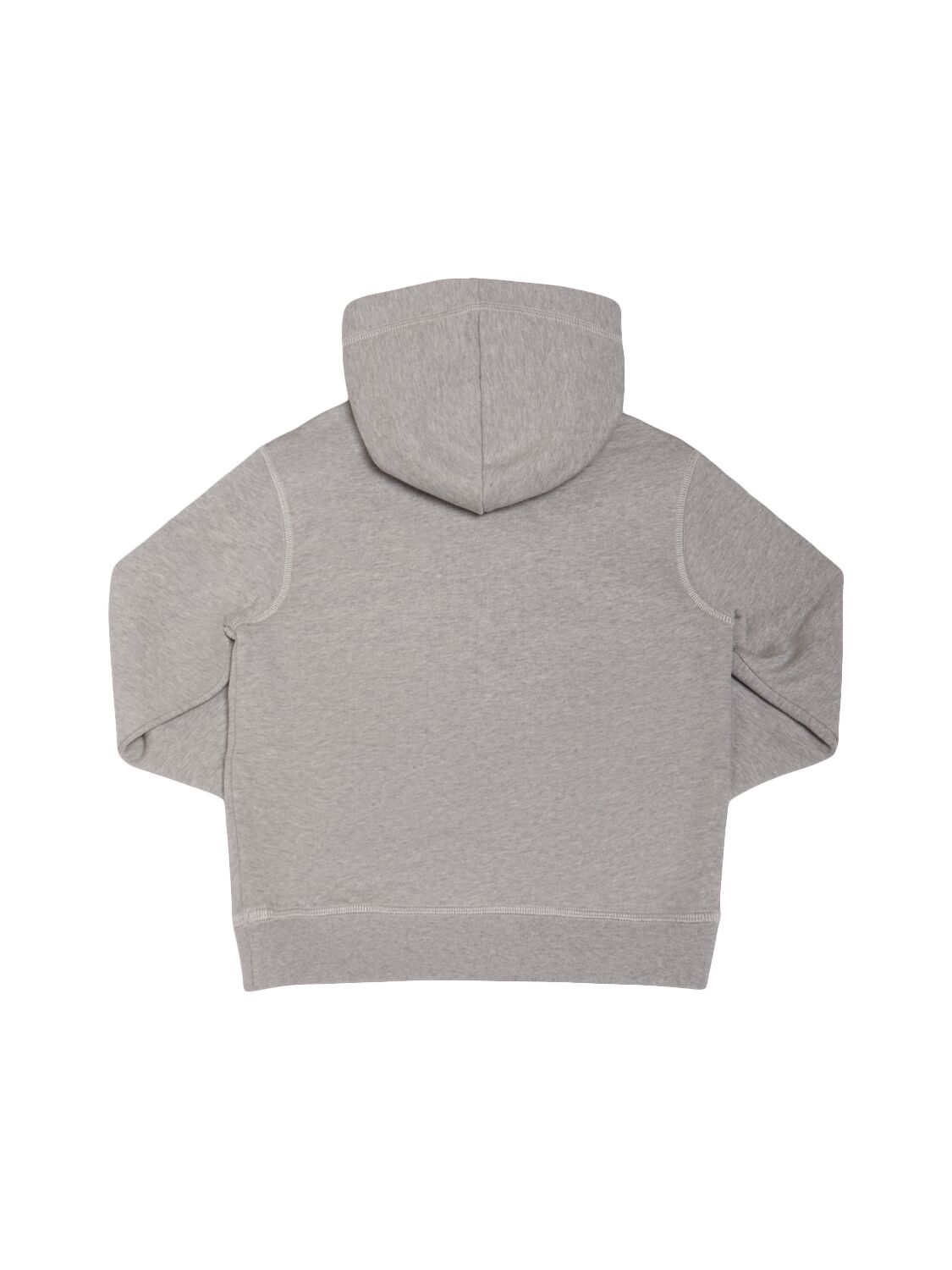 Shop Dsquared2 Cotton Hooded Sweatshirt In Grey