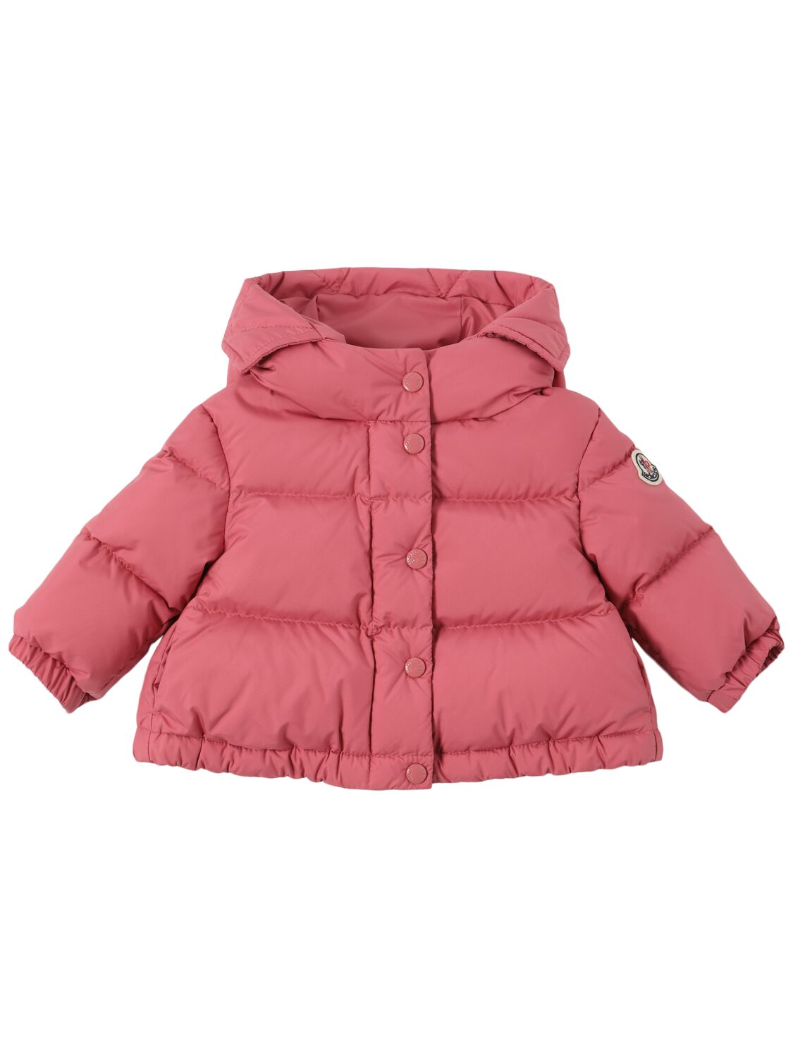 Shop Moncler Laurie Nylon Down Jacket In Pink