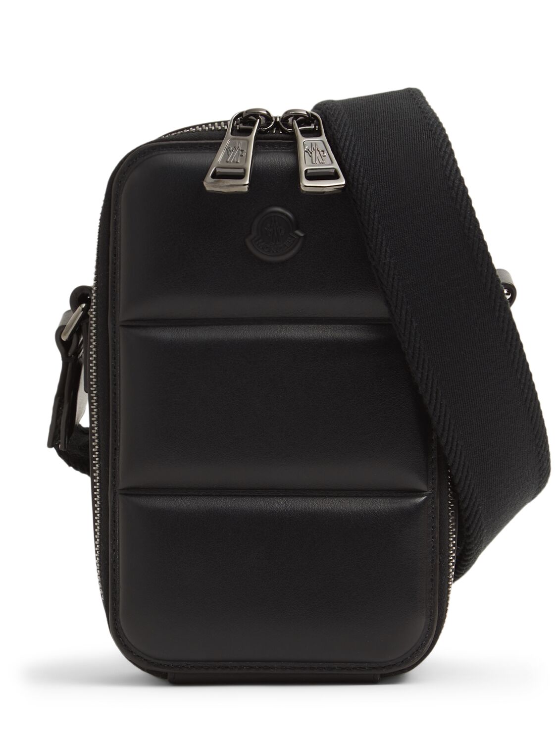 Vertical Leather Crossbody Bag