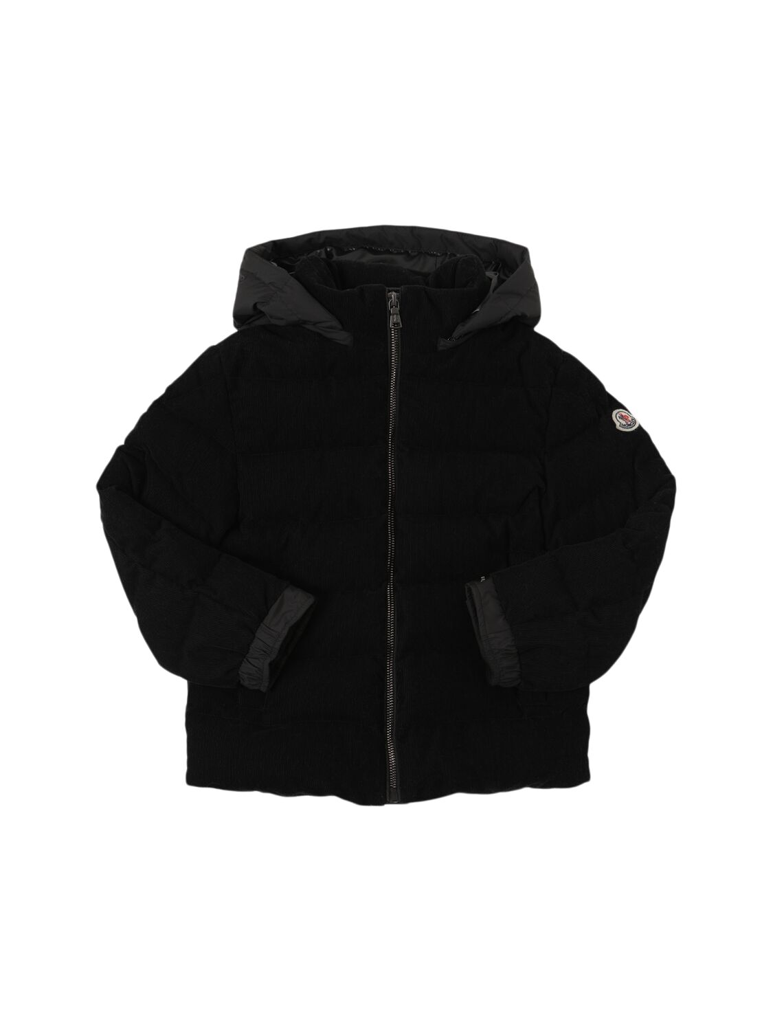 Moncler Cainan Tech Down Jacket In Black