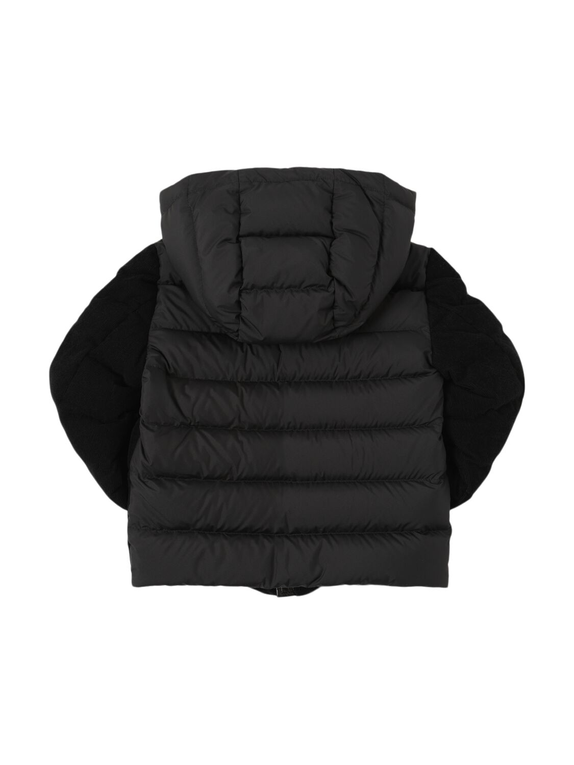 Shop Moncler Cainan Tech Down Jacket In Black