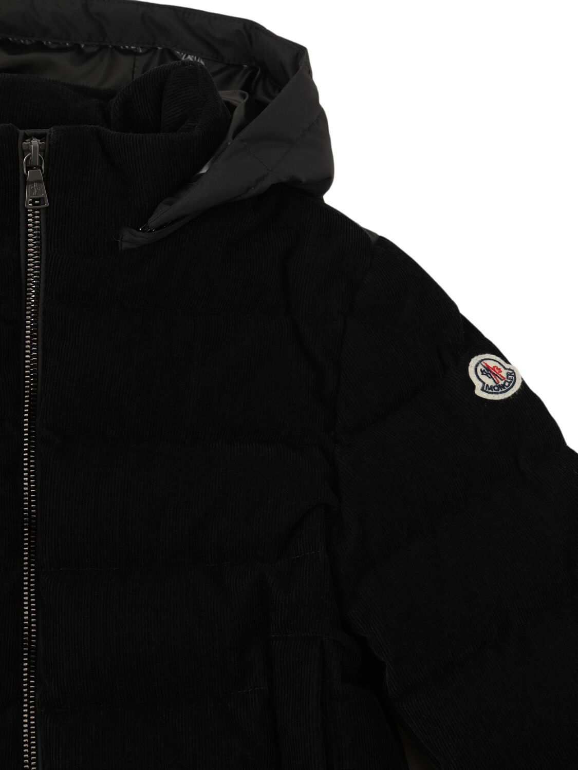 Shop Moncler Cainan Tech Down Jacket In Black