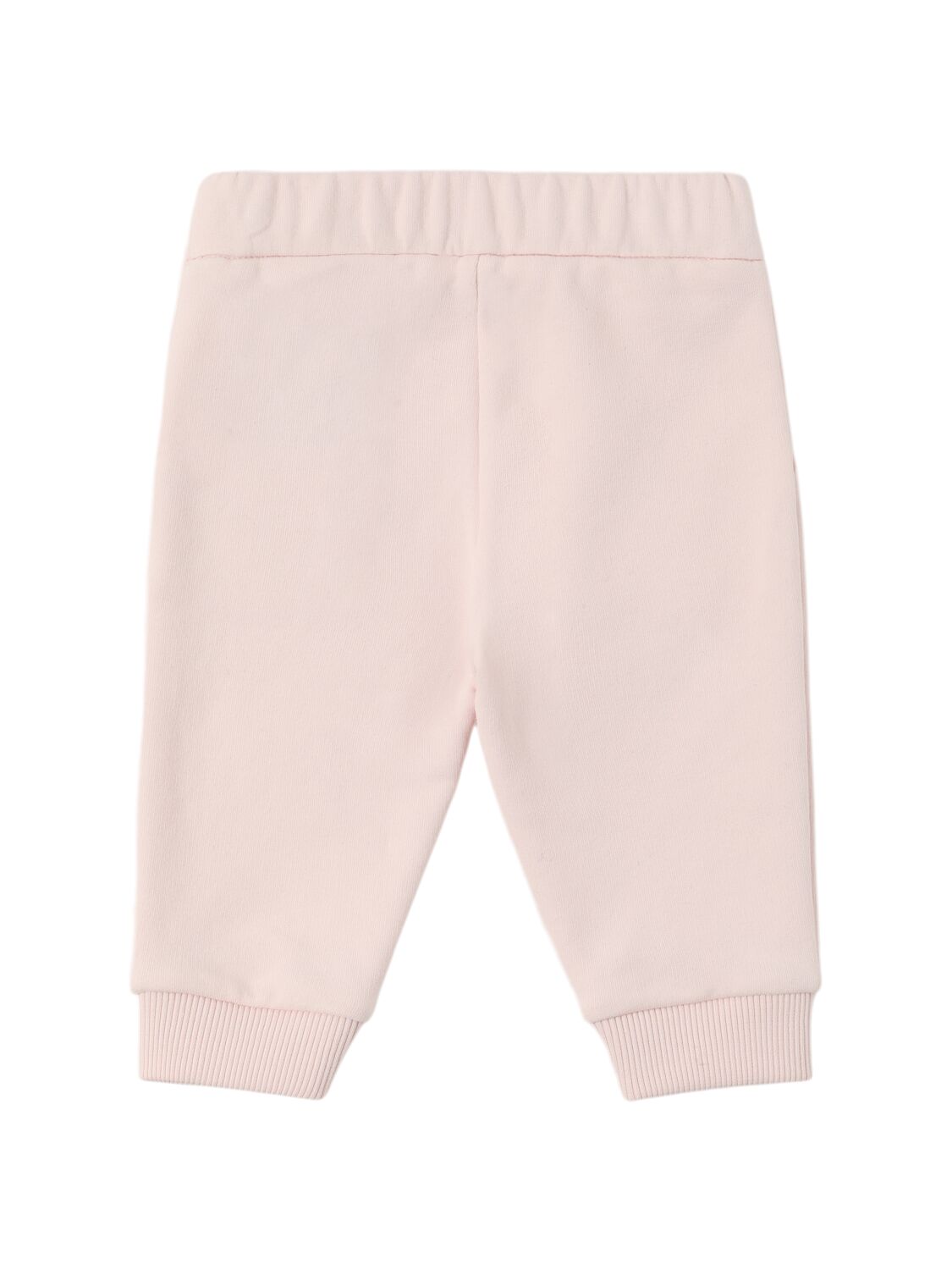 Shop Moncler Cotton Zip-up Sweatshirt & Sweatpants In Soft Pink