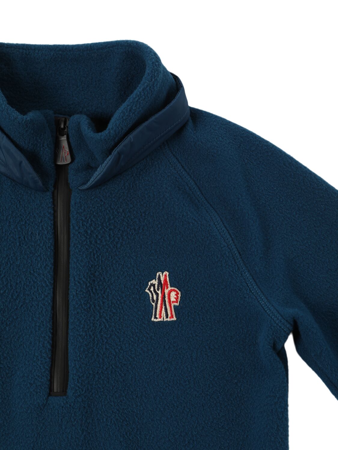 MONCLER ZIP-UP TECH FLEECE SWEATSHIRT 