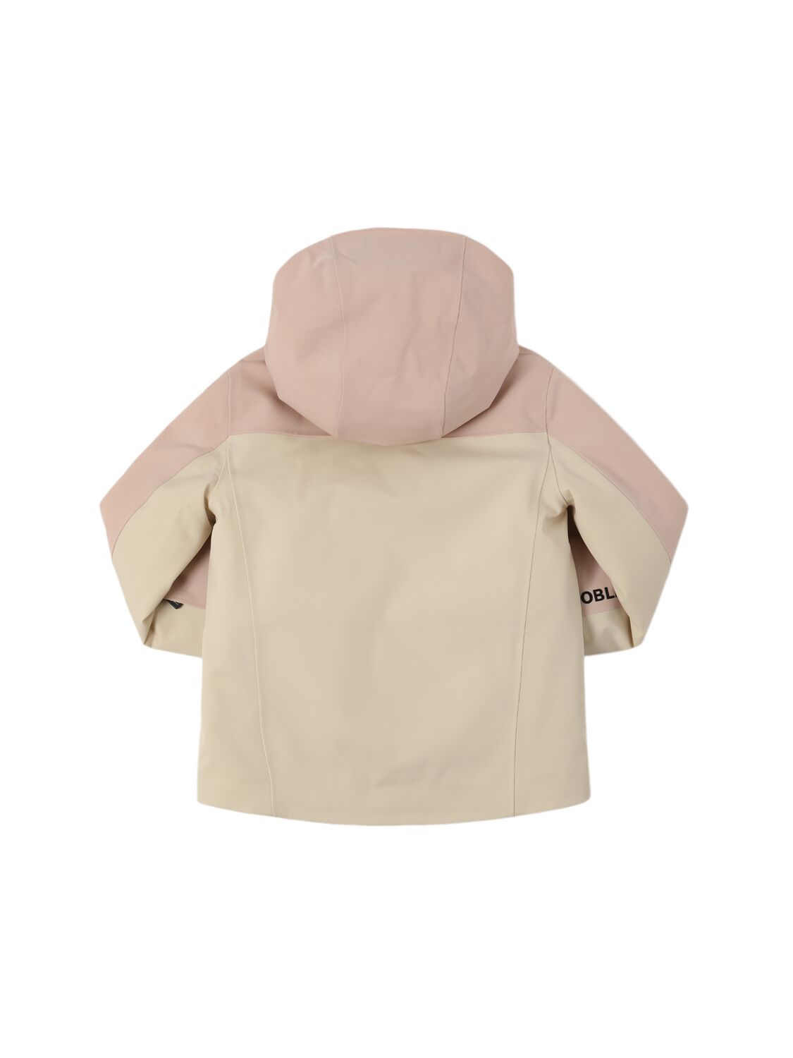 Shop Moncler Kals High Performance Ski Jacket In Beige/pink